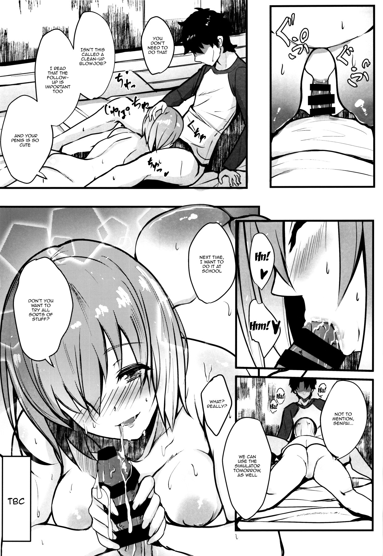 Hentai Manga Comic-Having a Lewd Highschool Life With Mash-Read-22